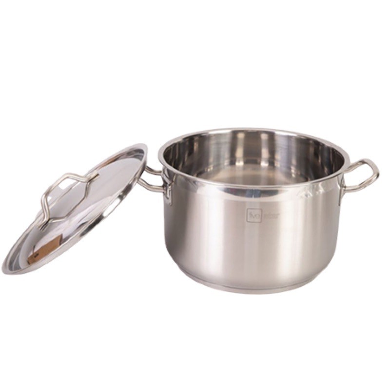 [Chính Hãng] Nồi Luộc Gà Fivestar 28cm - Inox 430, Hàng Chính Hãng Dày Dặn Sáng Bóng