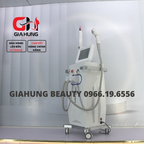 Máy triệt lông diode 808nm + laser xoá xăm hiệu quả
