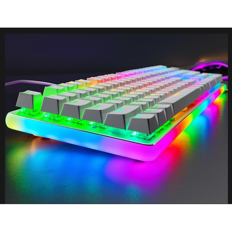 (CÓ SẴN) Bàn Phím Cơ Royal Kludge RK918 Version 3 - Led RGB Full bàn phím - Phần mềm tùy chỉnh Led RGB và Custom phím