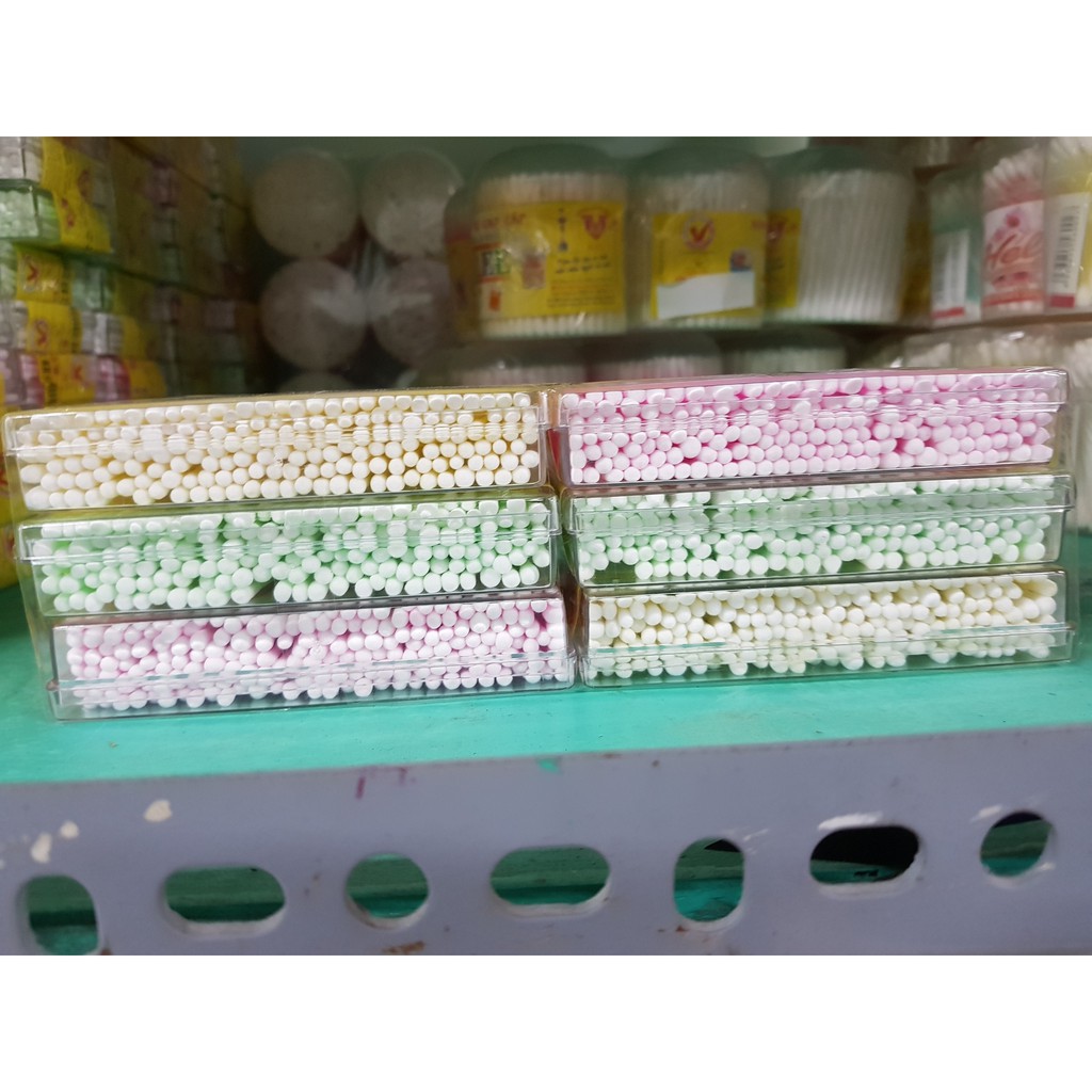 TĂM BÔNG RÁI TAI FALEE ĐẦU NHỎ LỐC 6 HỘP