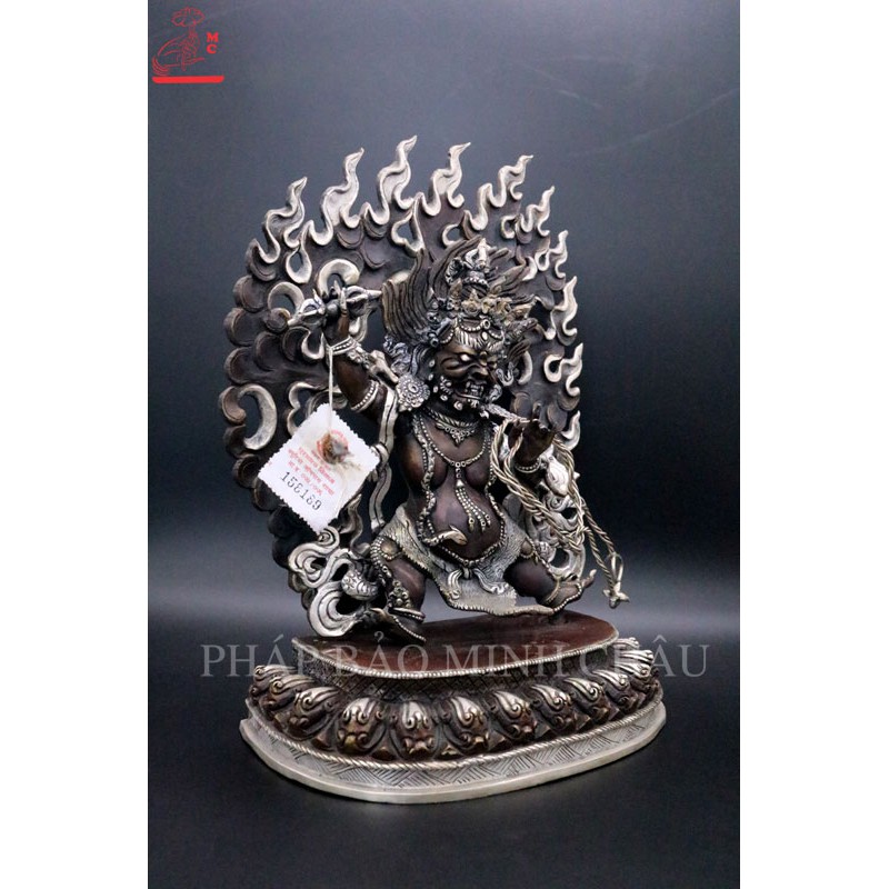 TƯỢNG ĐỒNG KIM CƯƠNG THỦ NEPAL 12&quot; (ĐEN)