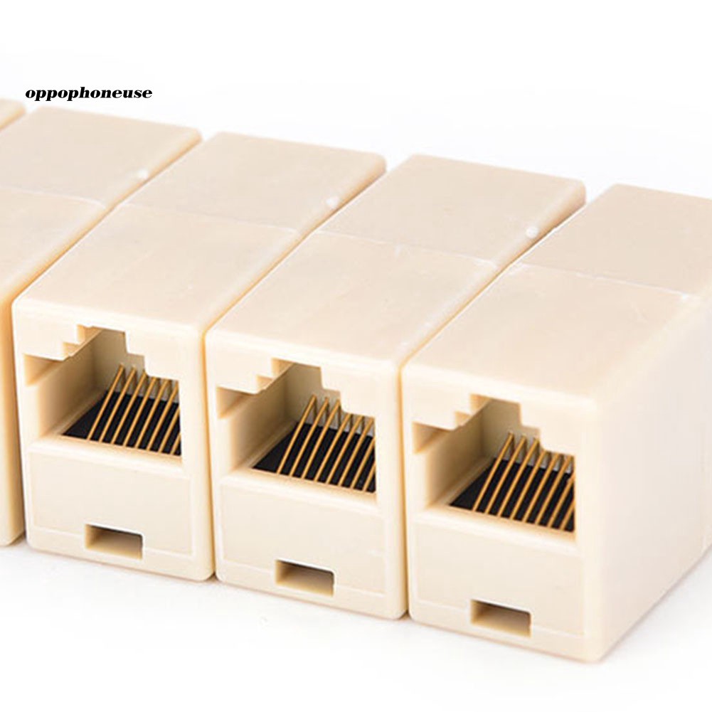 Set 5 đầu nối cáp mạng Lan RJ45 tiện dụng