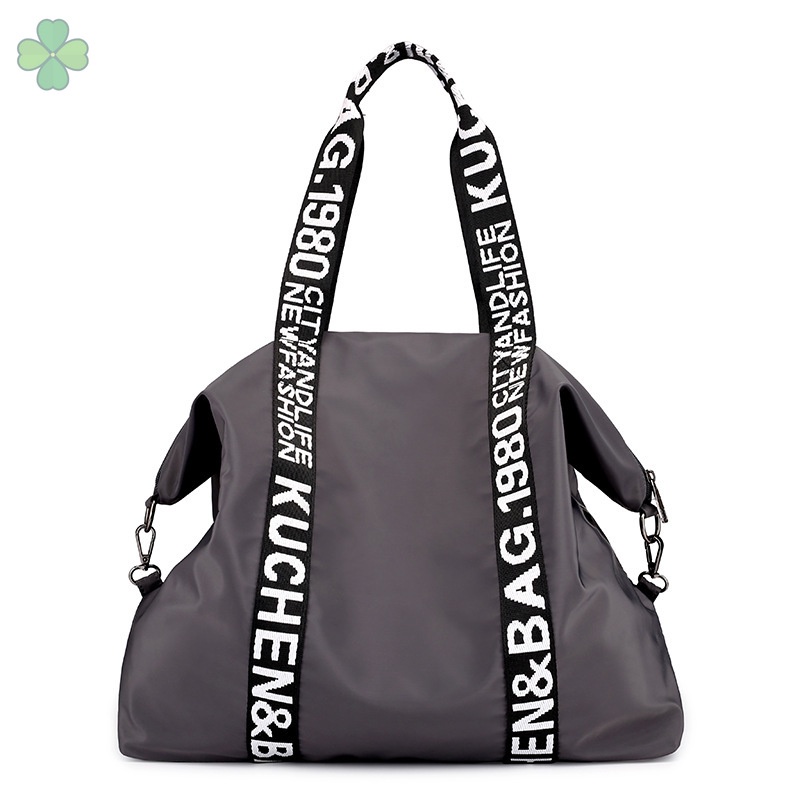 Túi Xách Tay Nữ Cỡ Lớn In Chữ Thời Trang