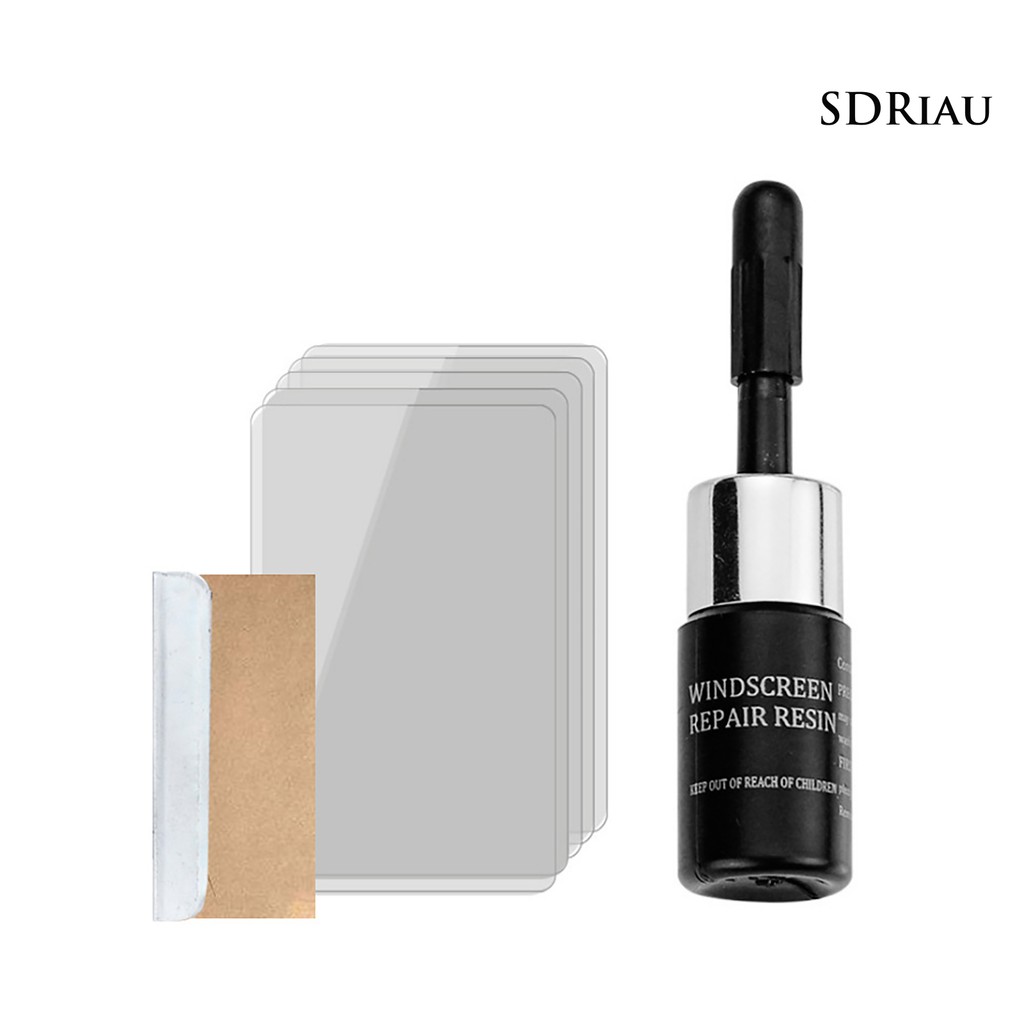 Bộ Dụng Cụ Sửa Chữa Vết Nứt Trên Kính Chắn Gió Xe Hơi Tiện Dụng