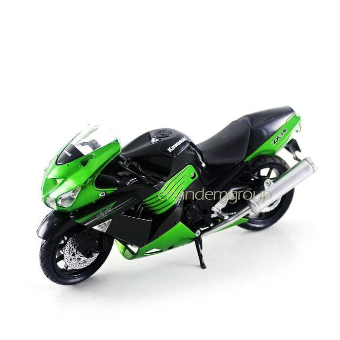 Mô Hình Xe Mô Tô Kawasaki Zx10 Diecast