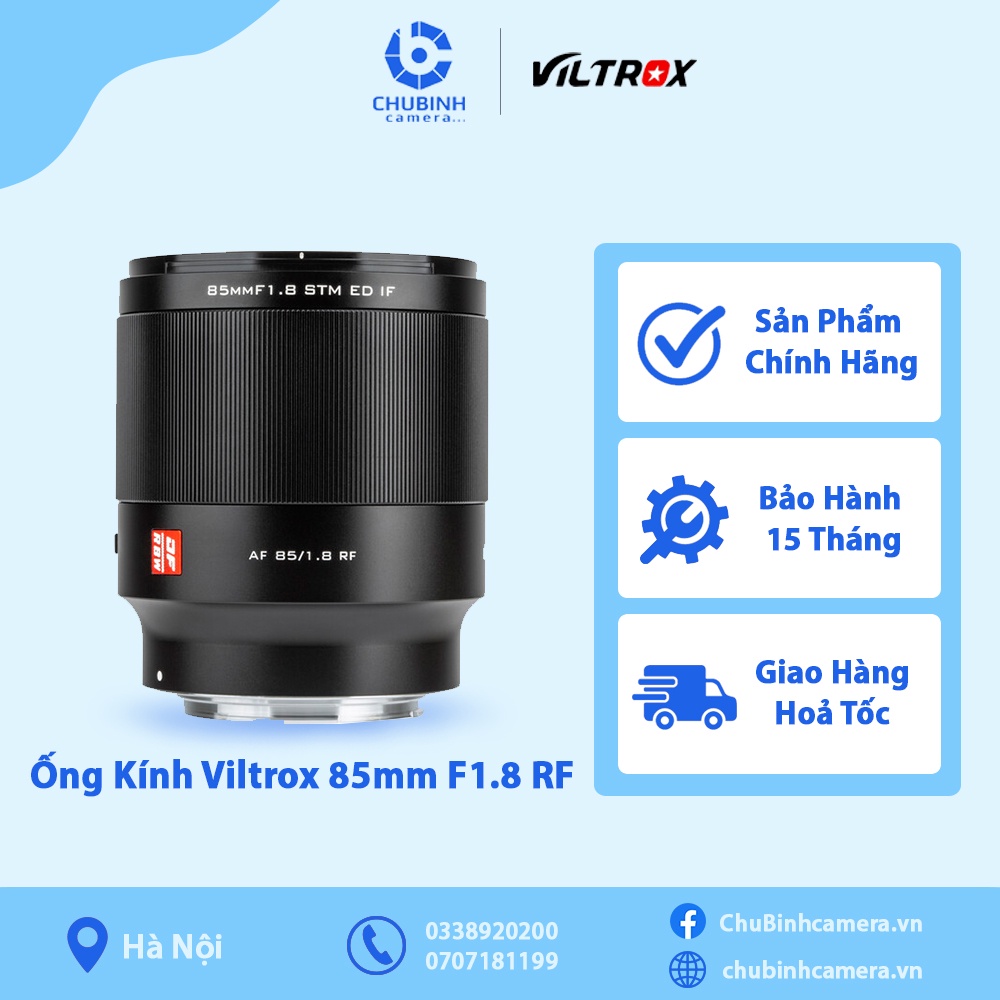Ống Kính Viltrox 85mm F1.8 For C | Chính Hãng