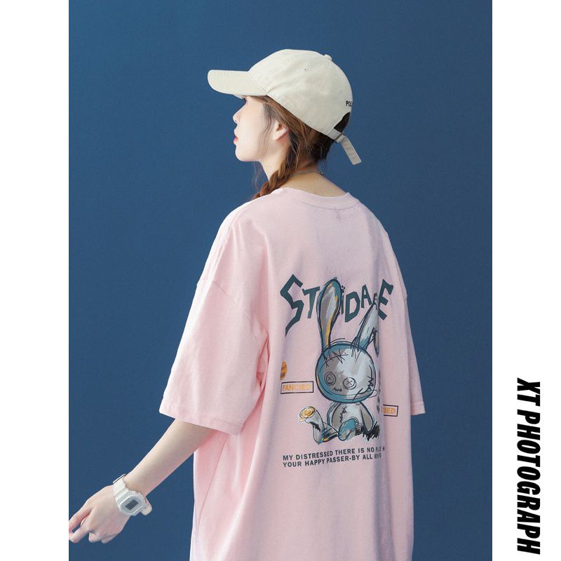 Áo thun nữ, áo thun nam tay lỡ, áo phông rộng