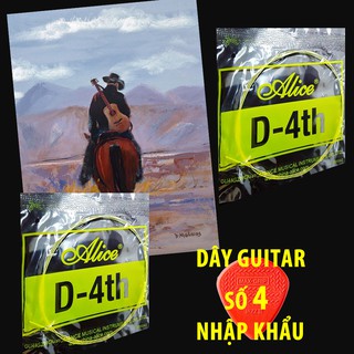 A đây rồi ! bộ 6 dây đàn cho guitar acoustic-, nhãn hiệu alice nhập khẩu