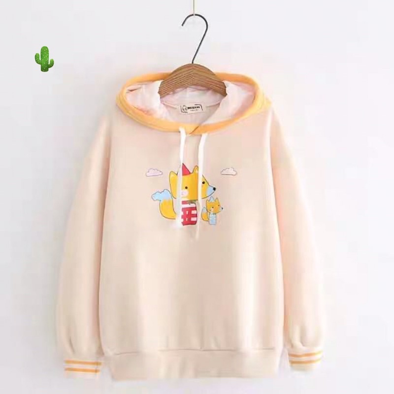 🌵Áo hoodie mẹ con nhà cáo ( áo khoác nỉ bông) | BigBuy360 - bigbuy360.vn