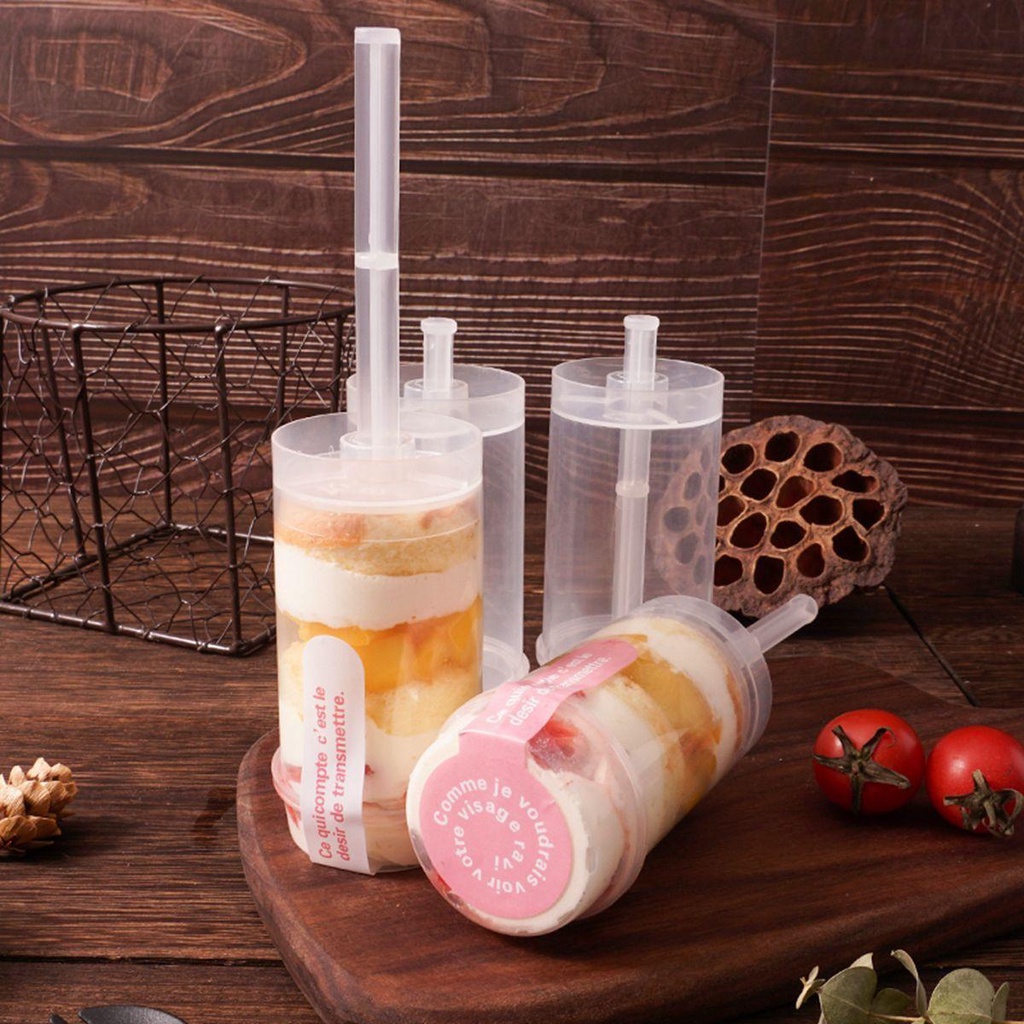 Hộp Tròn Trong Suốt Để Đựng Bánh Kem Tiện Dụng Và Bền