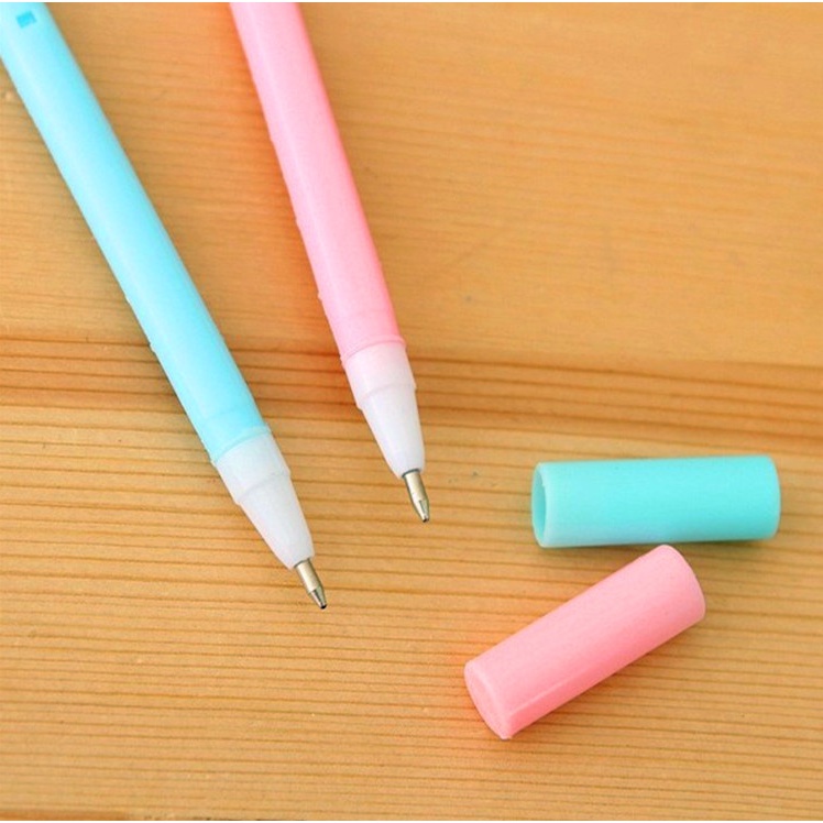 Bút Bi Quạt Hình Thú Cưng Mực Xanh  Clovershop68