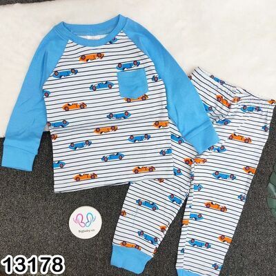 BỘ DÀI THUN GYMKIDS NHIỀU MẪU CHO BÉ TRAI 9-22KG