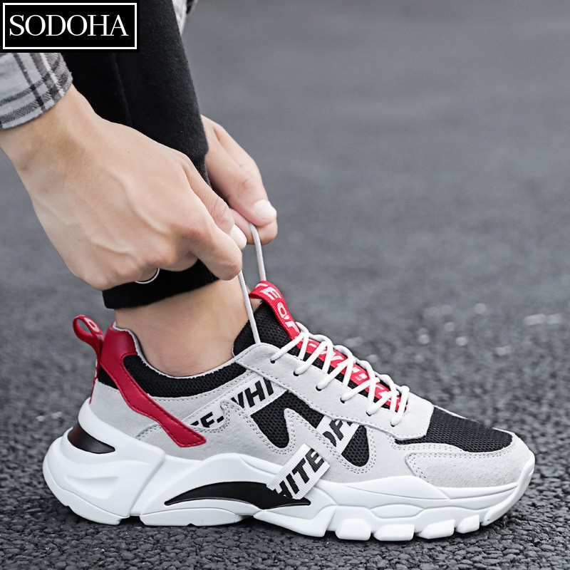 Giày nam sneaker tăng chiều cao SODOHA