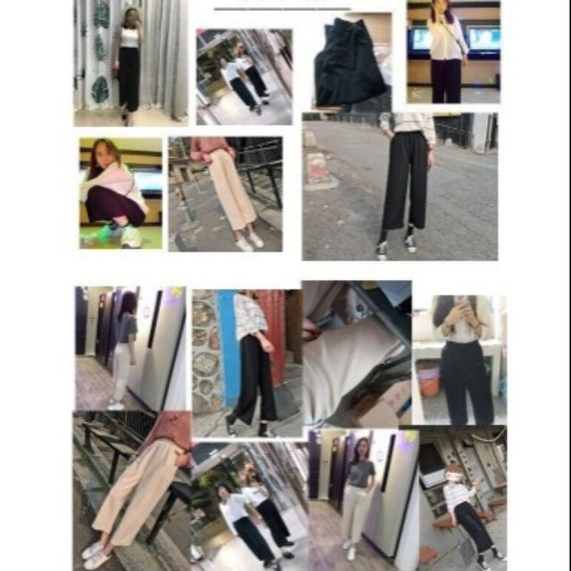 Quần Ống Rộng Nữ Dáng Nhật Chất Đẹp (kèm ảnh thật) | BigBuy360 - bigbuy360.vn