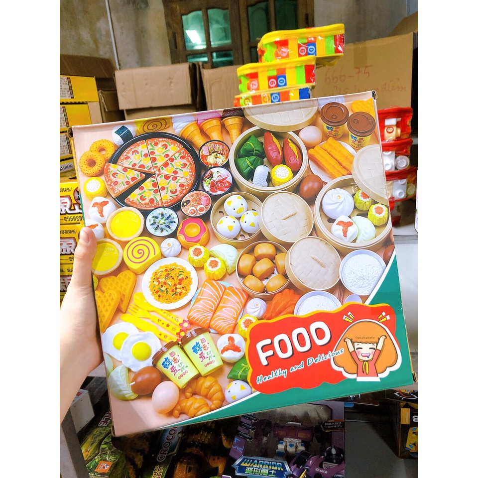 BỘ ĐỒ CHƠI NẤU ĂN BÁNH BAO 58 - 88 CHI TIẾT CHO BÉ