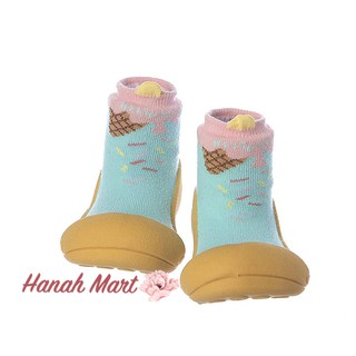 Giày tập đi cho bé Attipas ICE CREAM Hàn Quốc, MUSTARD - A18IM