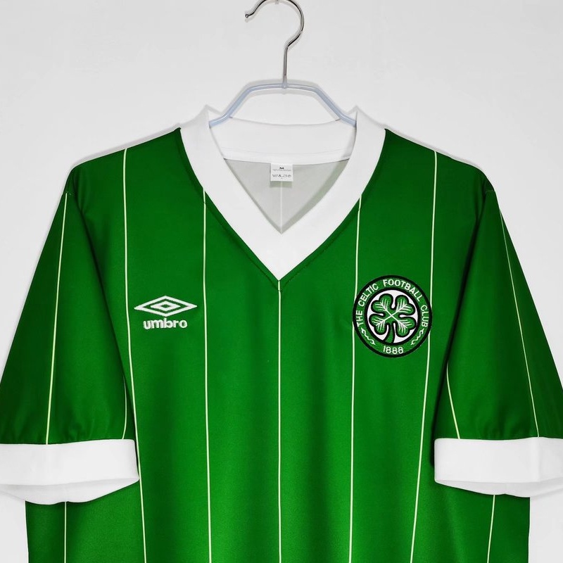 Áo Thun Bóng Đá Đội Celtic Ngắn Tay Đội Celtic Mùa Giải 1984/86 Size S-XXL