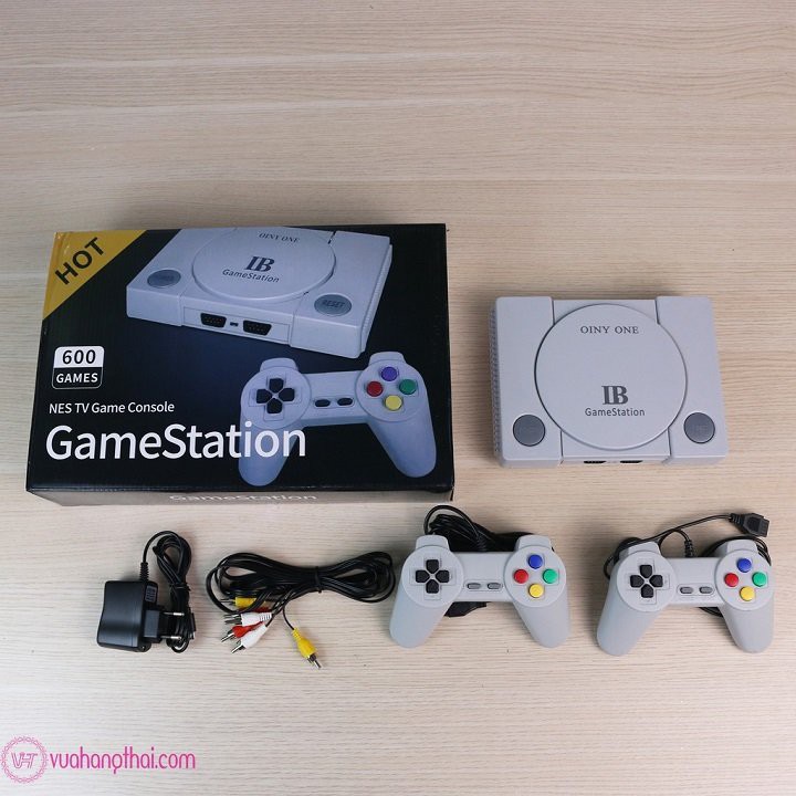Chơi full 600 Trò Chơi Bộ Máy Chơi Game Cầm Tay NES Classic 600 Trò Chơi Phiên Bản AV