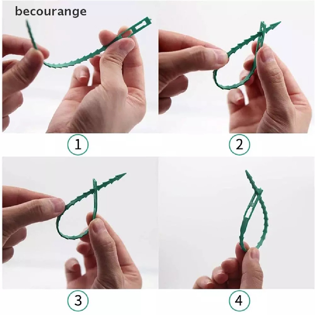 Set 50 / 100 Kẹp Nhựa Hỗ Trợ Có Thể Tái Sử Dụng