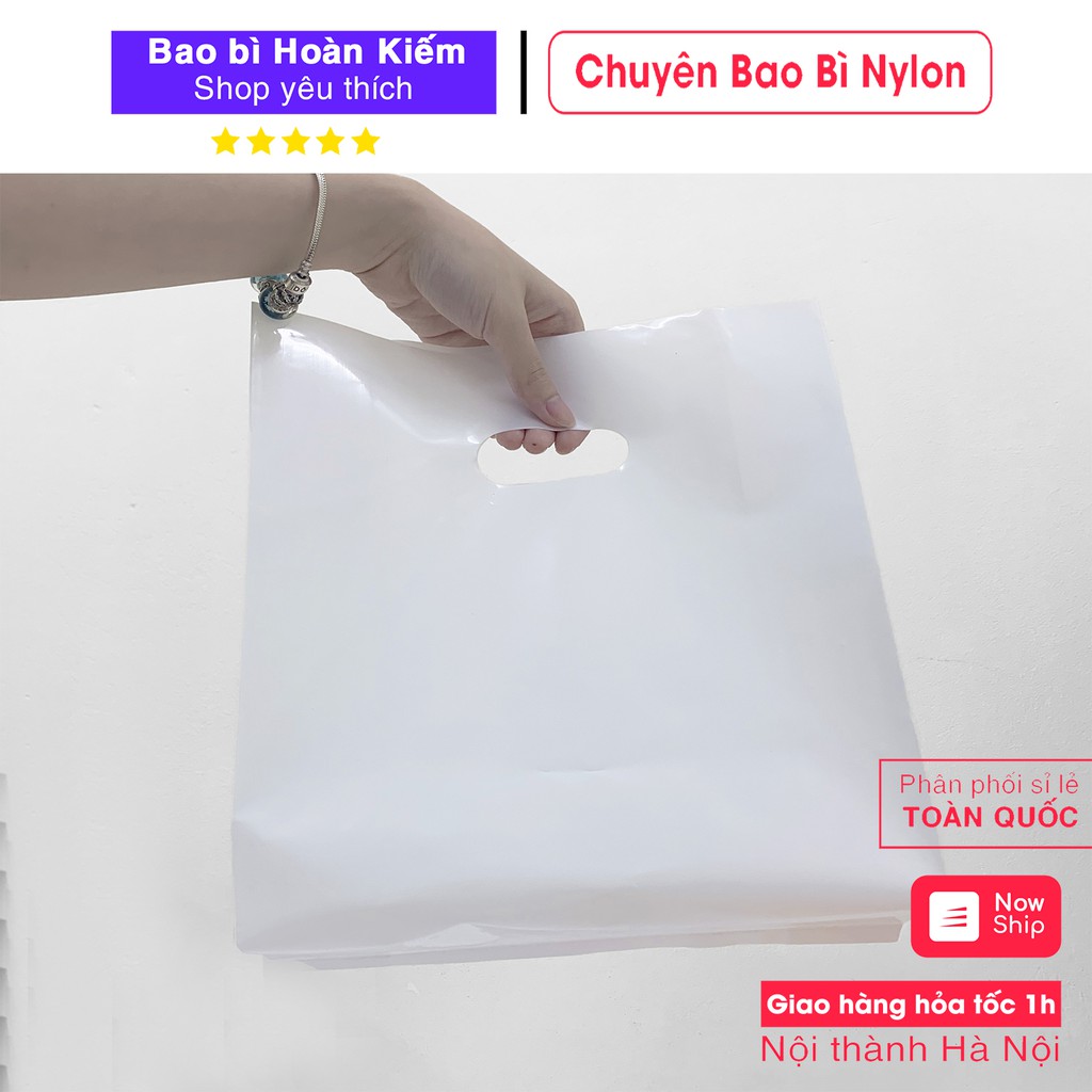 [IN TÚI CHUYÊN NGHIỆP] 1KG Túi HD PE đựng đồ shop chuyên nghiệp đủ size đủ màu, Túi Hột Xoài Cao Cấp