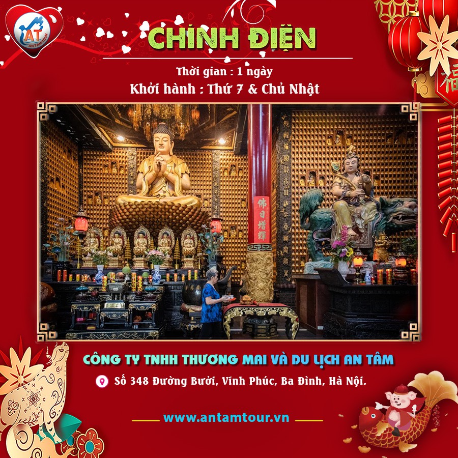 Tour Chùa Tam Chúc - Địa Tạng Phi Lại - Chùa Tiên - Chùa Bầu