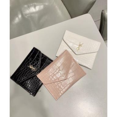 Ví nữ ngắn mini cầm tay nhỏ gọn cao cấp cực sang - xinh  Y8L da rắn  PK Tkutrang