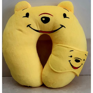 gối kê cổ - gối kê cổ bịt mắt