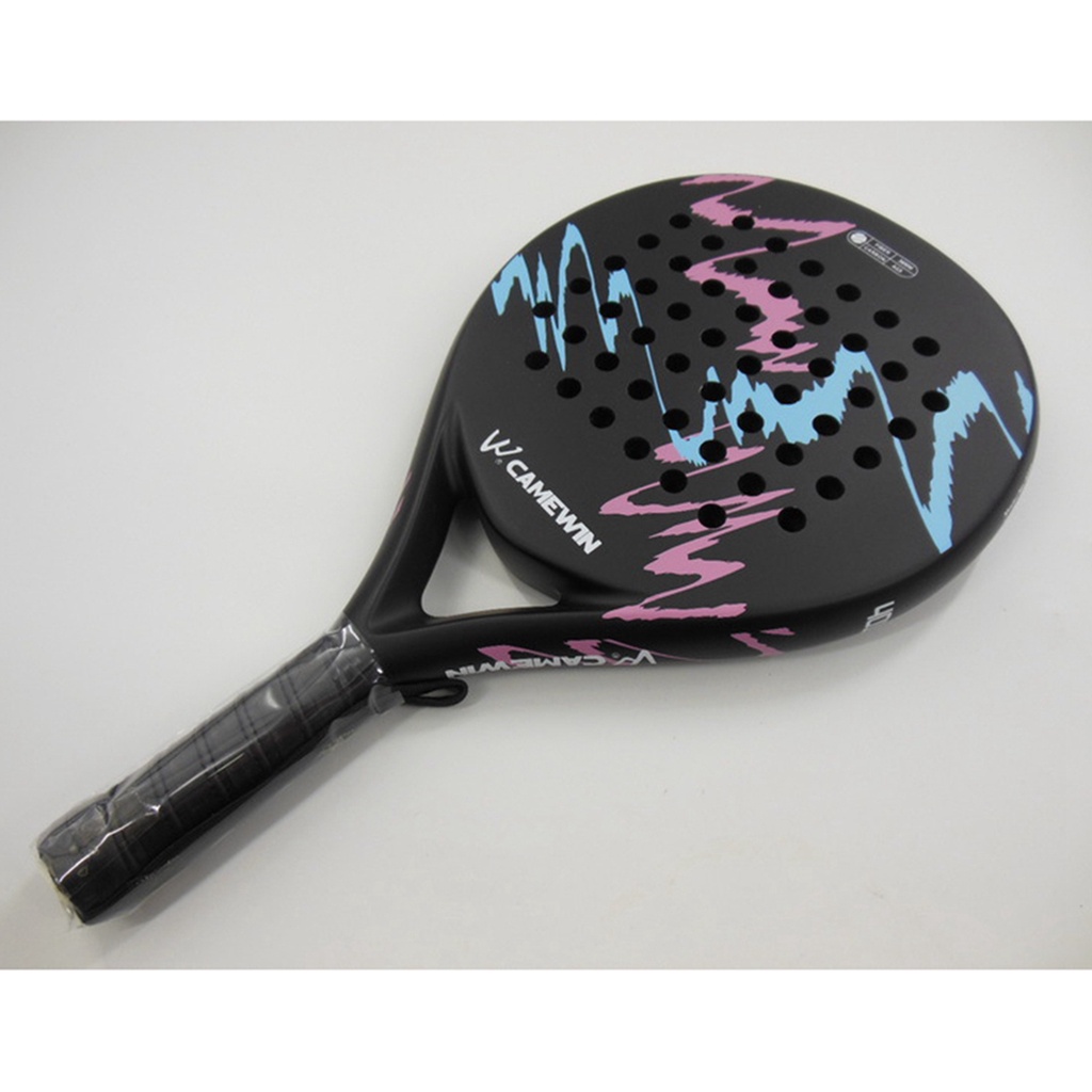 Vợt Đánh Tennis 4018 Bằng Sợi Carbon EVA Mềm Kèm Túi Đựng Ốp