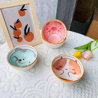 Bát con ăn cơm 4 hình ngộ nghĩnh 🐣🐘🐖🐥