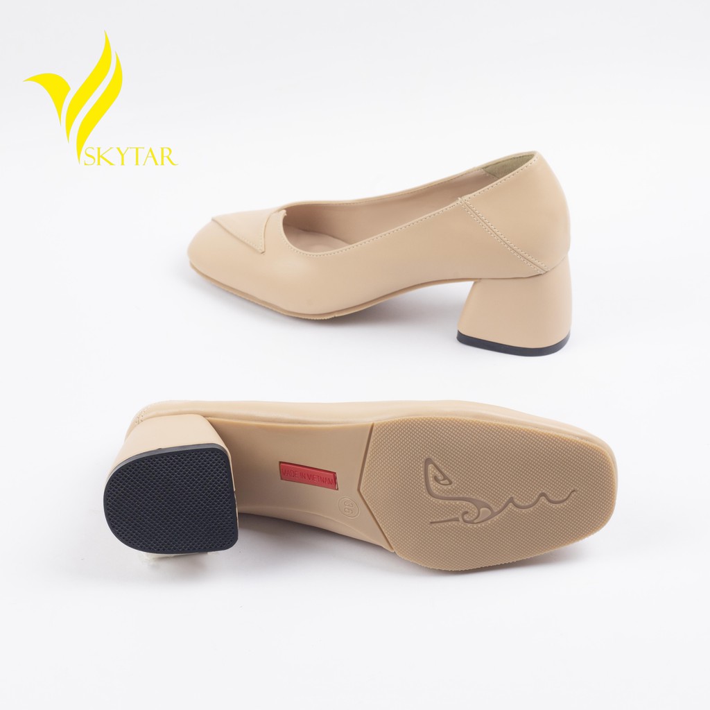 Skytar-G25 -giày cao gót mũi vuông công sở