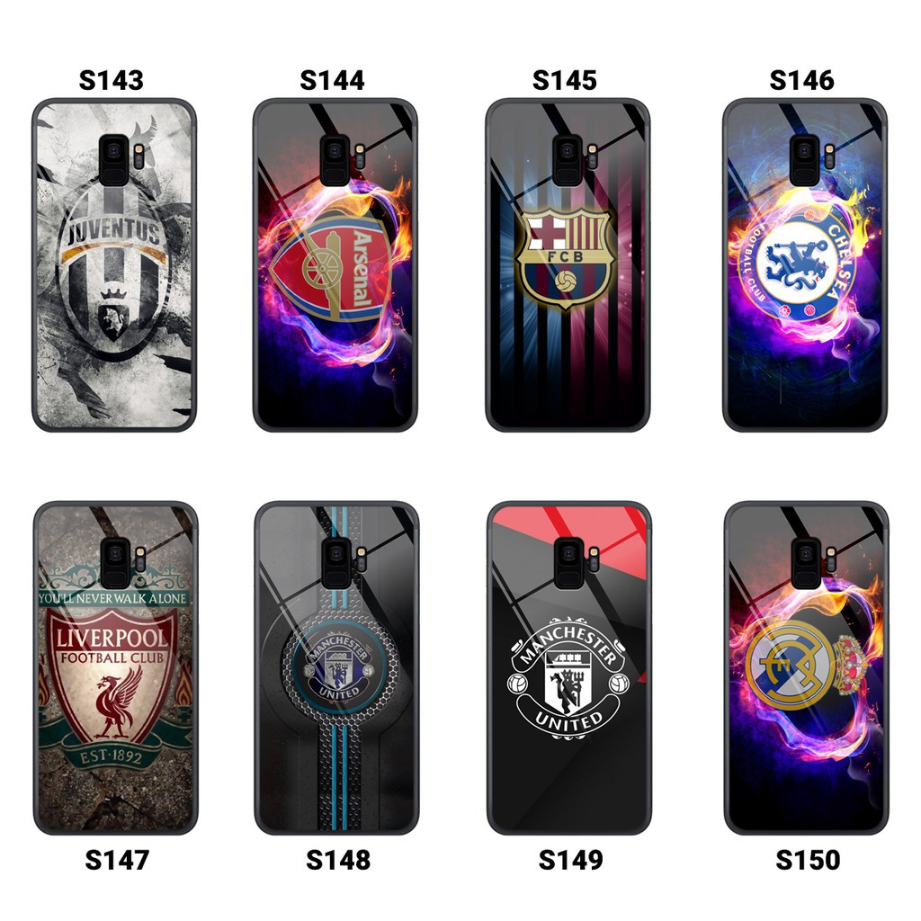 [HOT] Ốp lưng kính cường lực Samsung Galaxy S8/ S8 Plus/ S9/ S9 Plus in hình logo bóng đá CHẤT LƯỢNG _ UY TÍN _ NIỀM TIN