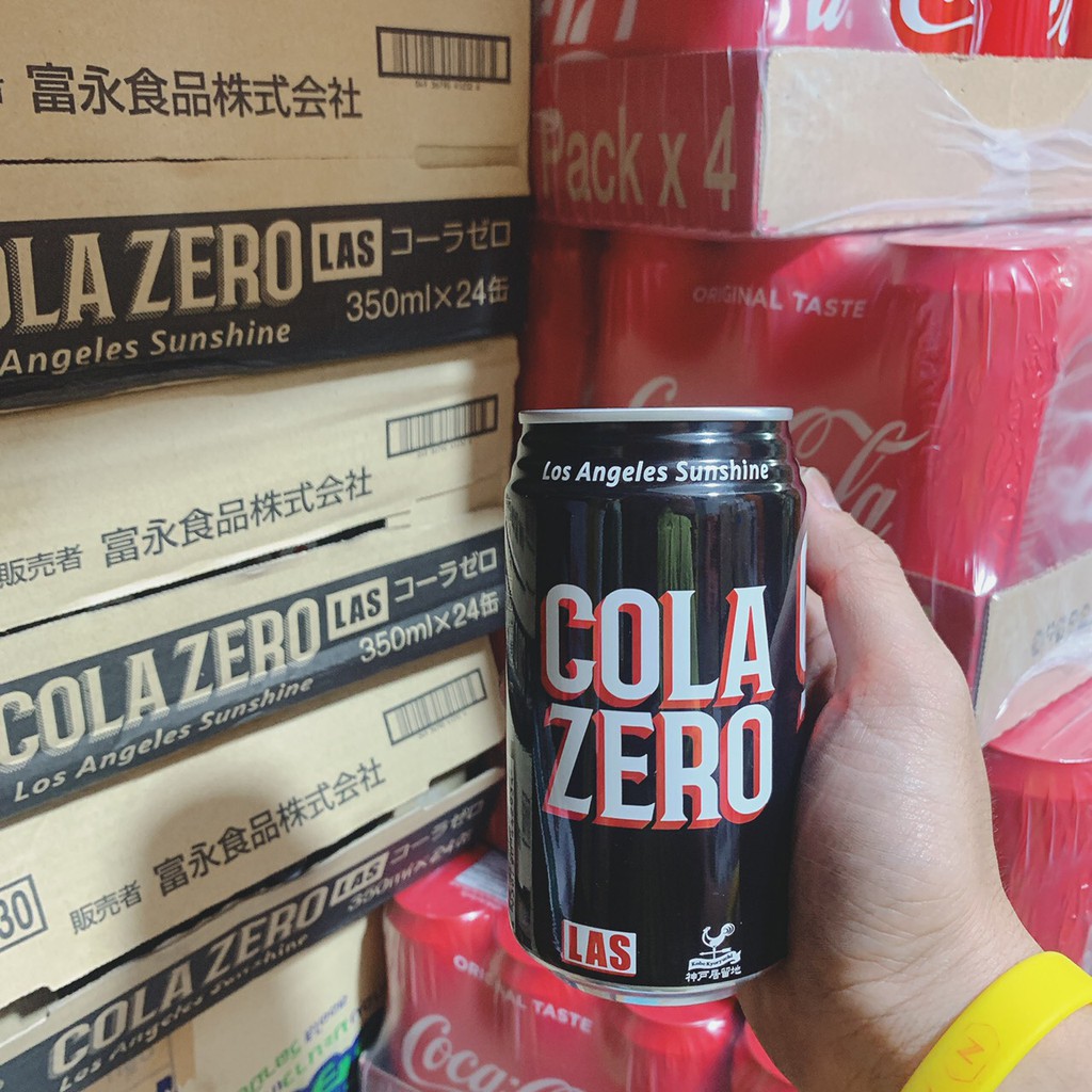 4 LON COCA ZERO CỦA NHẬT