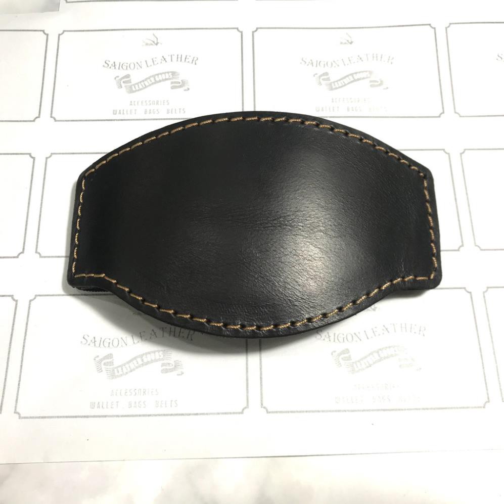 Miếng lót bảo vệ giày Da Bò Khi đi xe tay côn Saigon Leather BG001