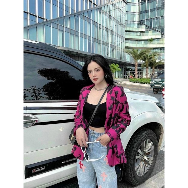 Áo blazer chữ 2 lớp