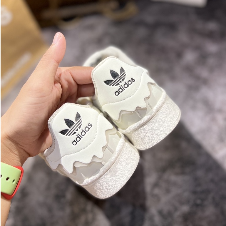 Giày Sneaker Add Super Star Trắng Sò 2.0 Cực Đẹp Fullbox, Giày thể thao nam nữ sò bản mới đẹp