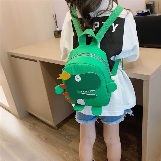 Balo đi học hình khủng long dễ thương cho bé