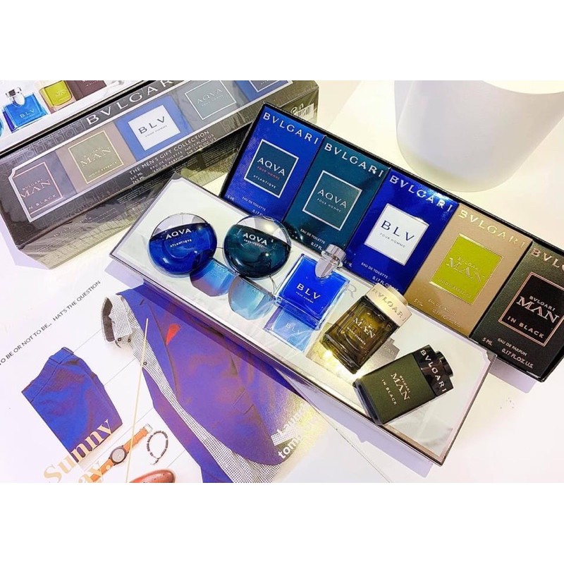 Set nước hoa nam BVL 5 chai siêu thơm | BigBuy360 - bigbuy360.vn
