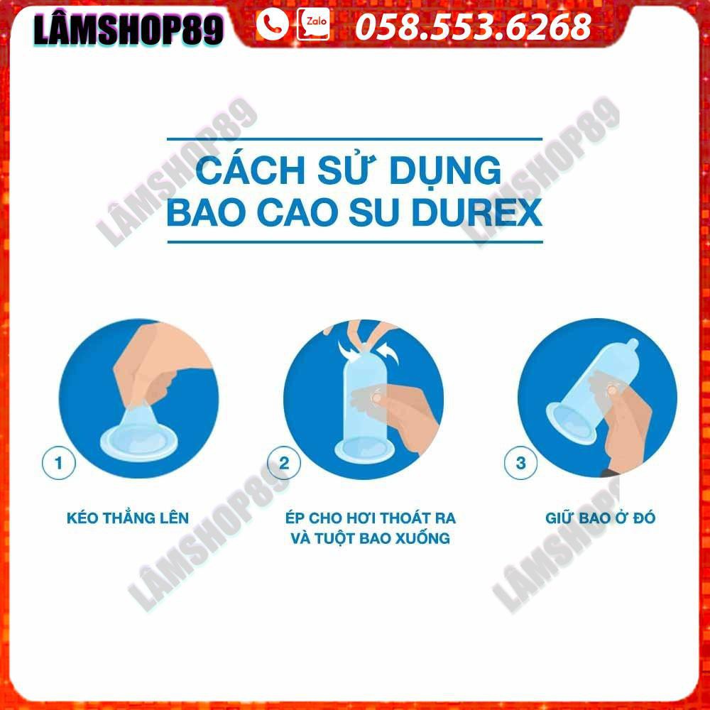 Combo 3 Hộp Bao cao su Durex Fetherlite Ultima Siêu Mỏng như bông hộp 3 cái - GoF