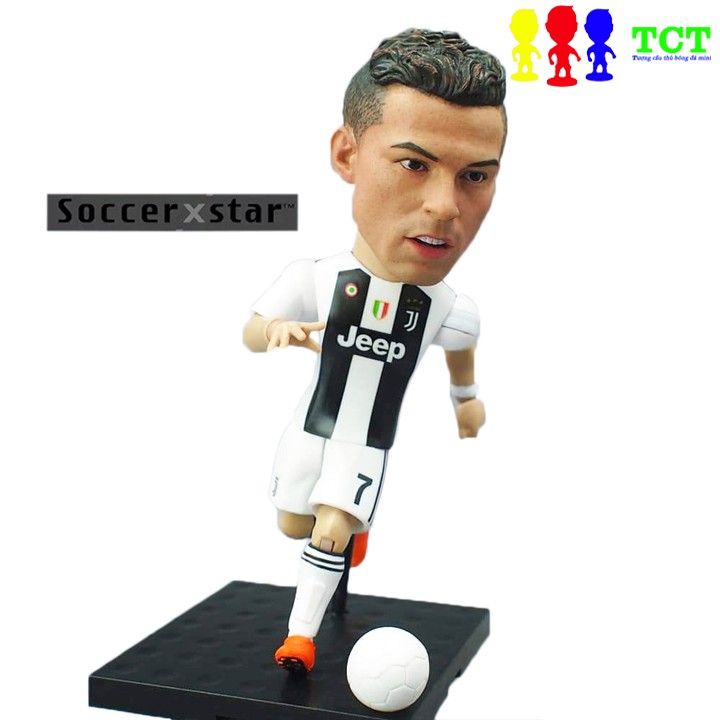 Tượng cần thủ bóng đá SoccerXstar Ronaldo CR7 juventus