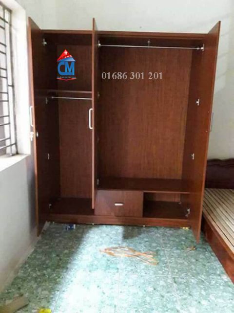 Tủ quần áo 3 cánh (Chỉ ship nội thành Hà Nội)