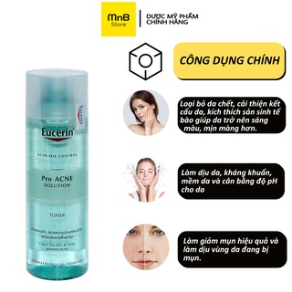 Nước hoa hồng Eucerin Pro ACNE Solution Toner cho da mụn 200ml