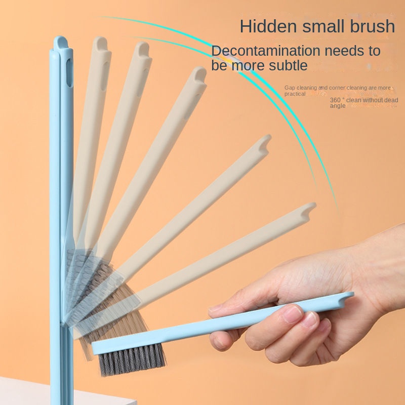 Bộ Bàn Chải Chà Toilet Với Giá Đỡ Bằng Silicone Tiện Dụng