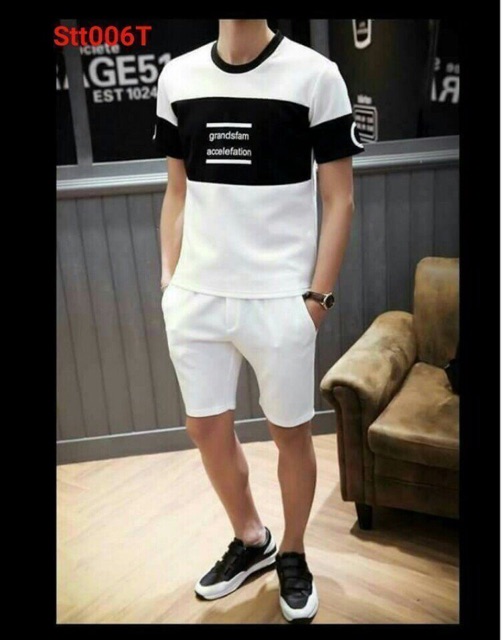 Sét bộ thể thao nam phong cách | BigBuy360 - bigbuy360.vn