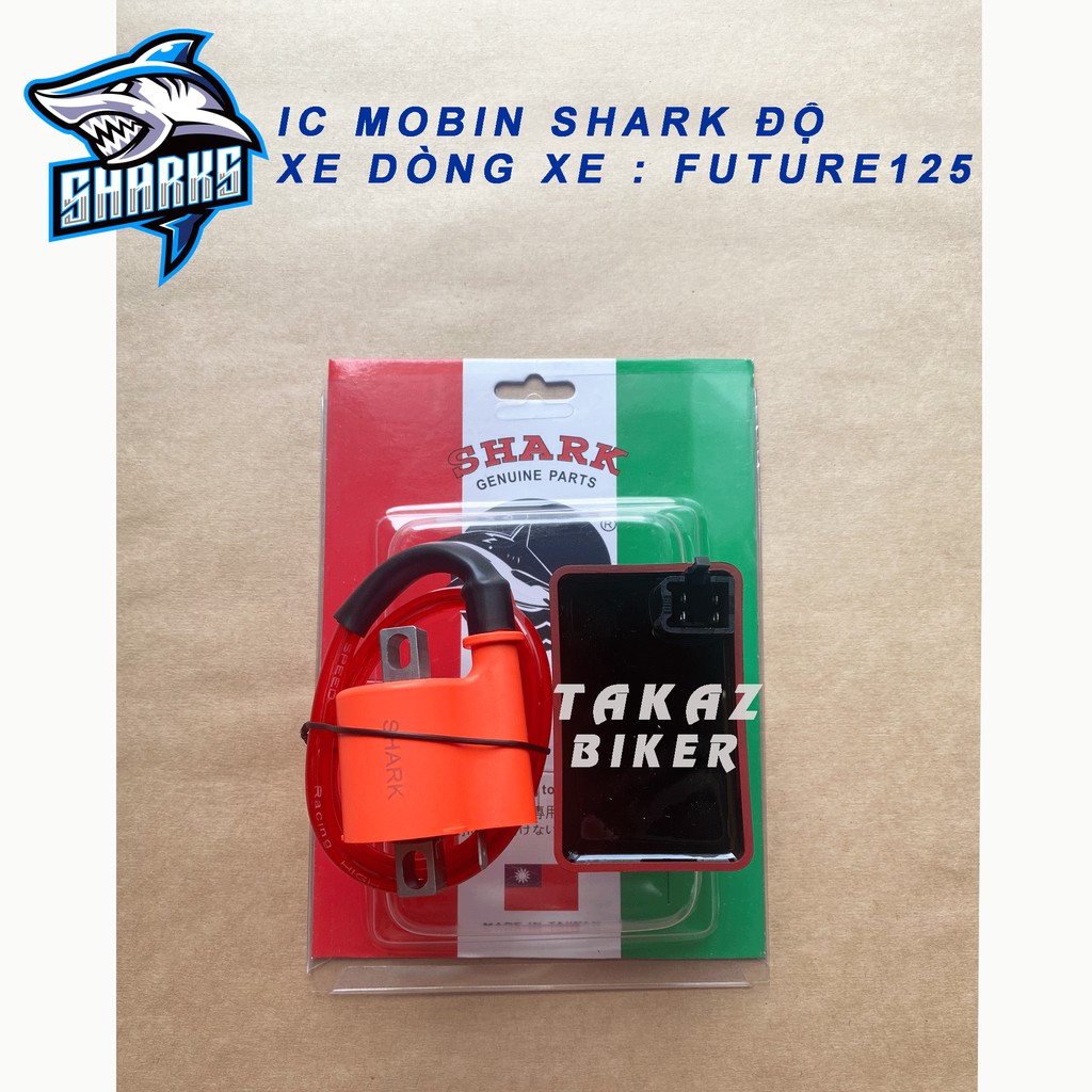 Combo Độ dàn lửa IC, Mobin, Bugi Uma cho  Future 125, Wave Alpha 110, Blade 110 SHARK Malaysia