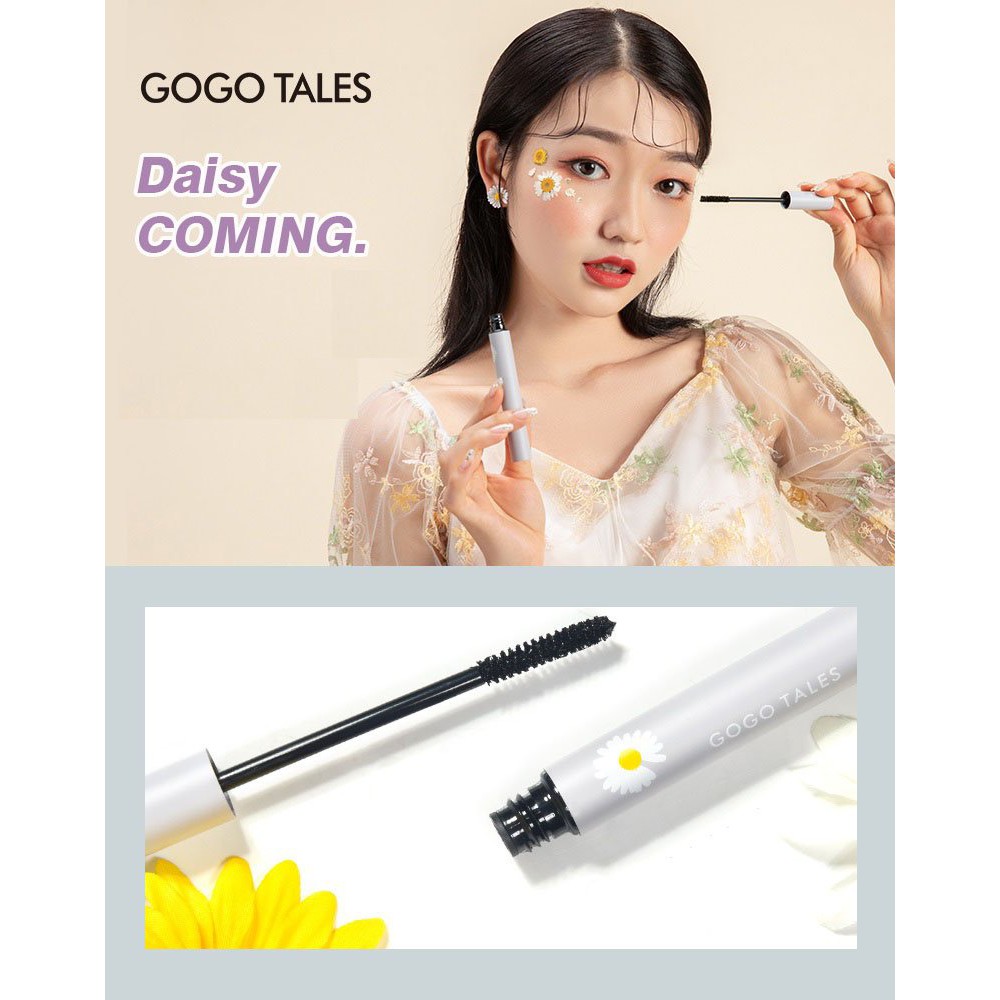 Mascara 4D Không Trôi Giúp Mi Cong Dày Tự Nhiên GOGOTALES GT187 Daisy Cúc Họa Mi [ GOGO TALES ]