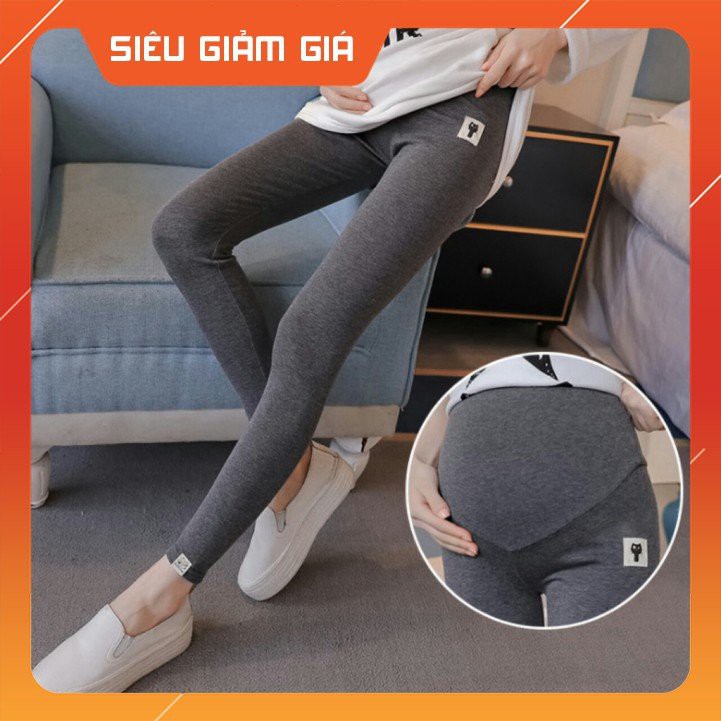 Quần tất bầu lót lông ❤️FREESHIP❤️ quần bầu legging mùa đông lót nỉ 3D cạp chéo siêu ấm