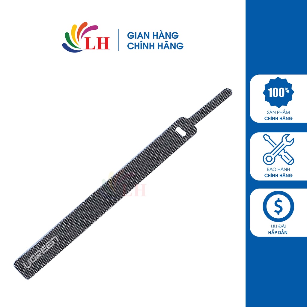 Dây dán Velcro Ugreen Cable Management Slevee 15cm LP146 50370 - Hàng chính hãng - Đa dụng và tiện ích, dễ sử dụng