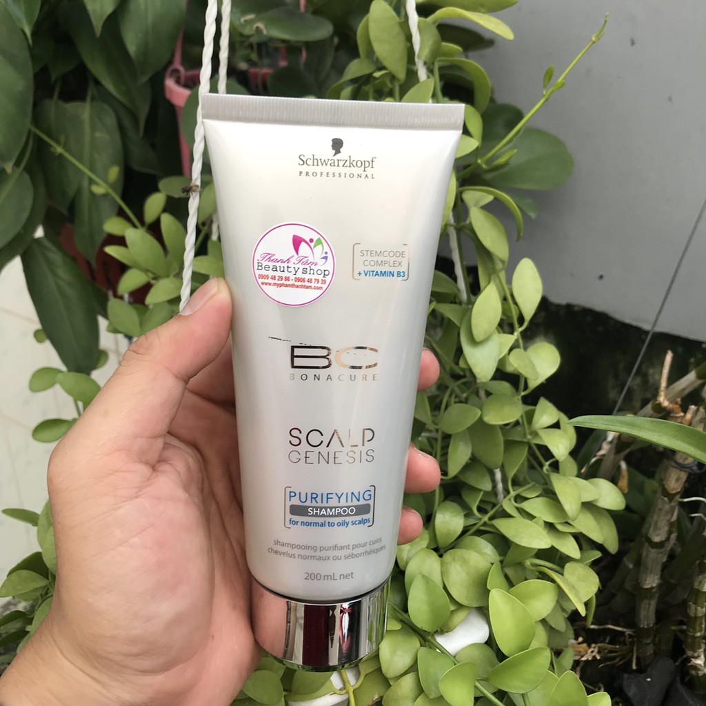 Dầu gội dành cho tóc và da đầu dầu BC Bonacure Scalp Genesis Purifying Shampoo Schwarzkopf 200ml