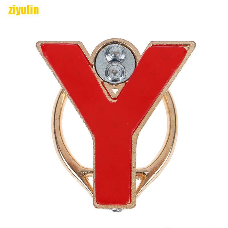 Giá Đỡ Điện Thoại Dạng Nhẫn Kim Loại Hình Chữ Cái Đính Kim Cương