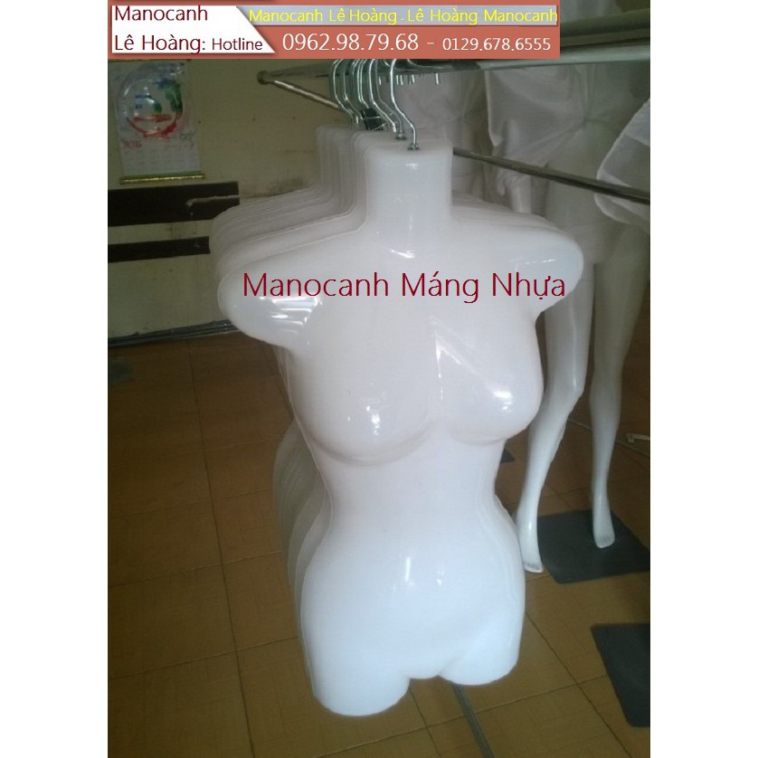 Manocanh Máng Nhựa Lớn 10 Chiếc và Trẻ Em 10 Chiếc